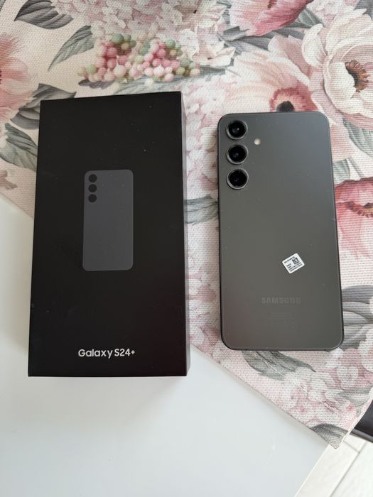 Smartfon Samsung Galaxy S24+ 12/256GB Funkcje AI 6,7" 120Hz 50Mpix Czarny