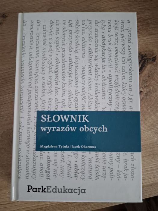 Slownik wyrazow obcych parkedukacja