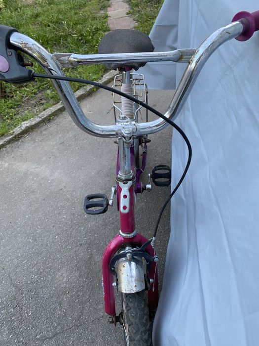 Дитячий велосипед рожевий