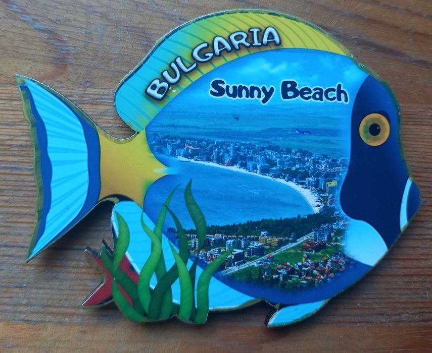 Magnes na lodówkę Sunny Beach Bułgaria-