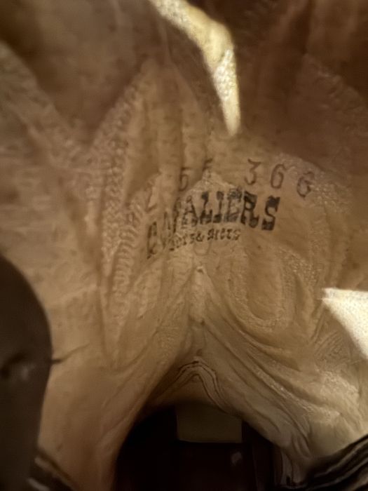 Botas de cowboy em pele Cavaliers