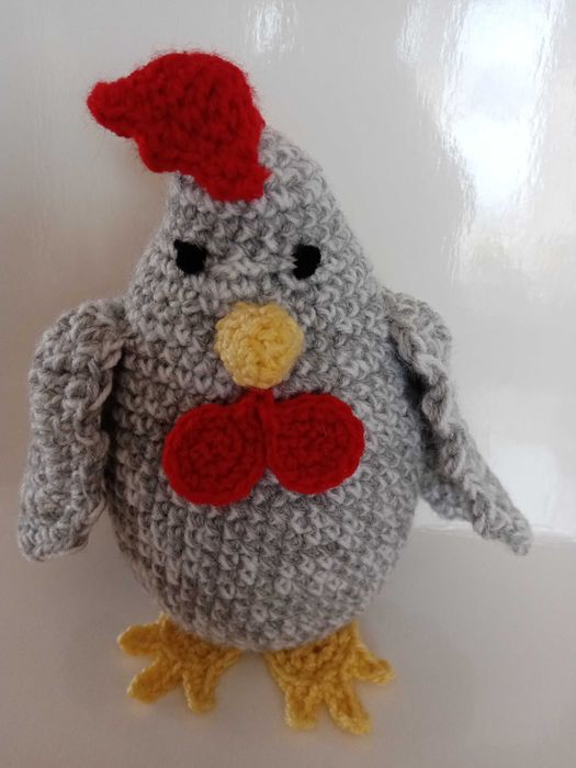 Szydełkowa kurka, amigurumi