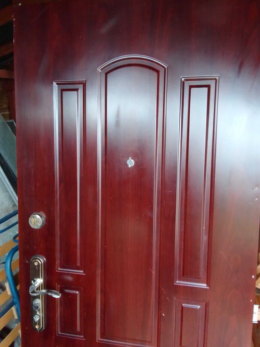 Drzwi zewnętrzne metalowe 80 cm