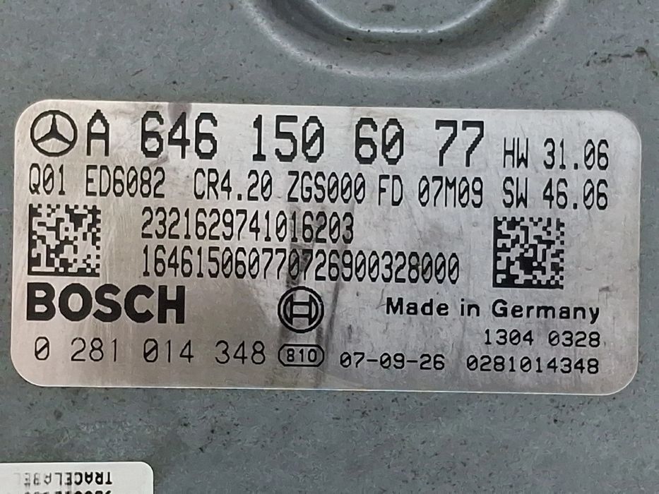 Centralina motor / ECU MERCEDES-BENZ Sprinter 3,5-t (906)