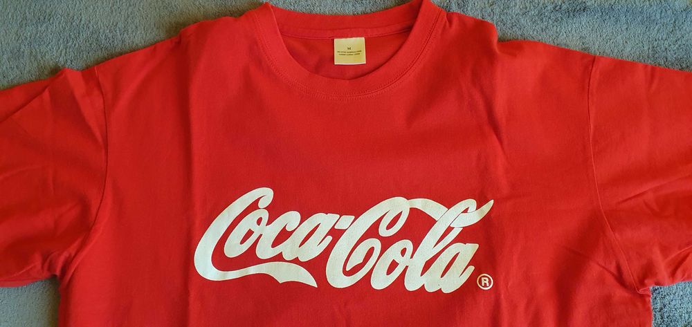 Koszulka Coca-Cola czerwona Roz M