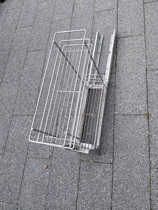 Kosz Cargo Mini boczny dwupoziomowy do szafki kuchennej 20 cm