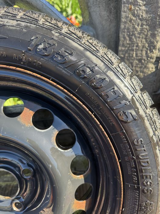 185/60/15 Продам зимові колеса шини диски