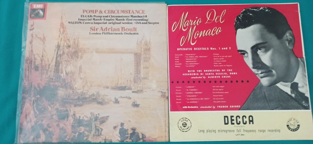 Vinyls antigos de música classica