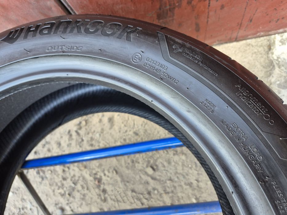 255/45/19 R19 Hankook Ventus S1evo3 T2 4шт ціна за 1шт шини