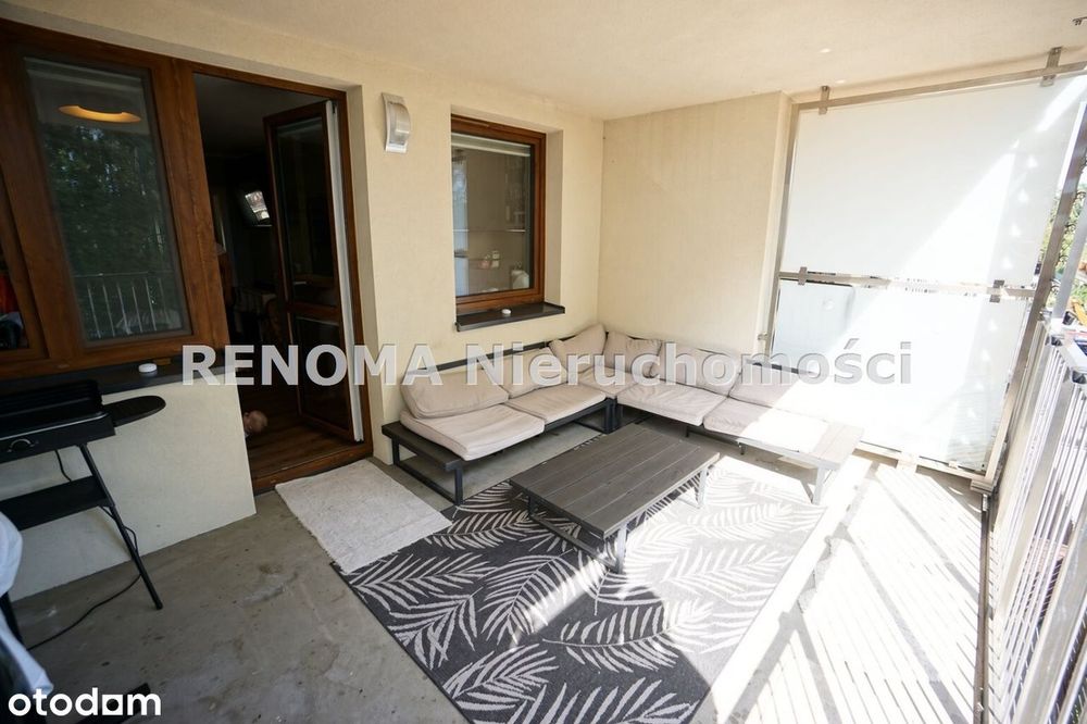 3 pokoje, 68,5m2 , balkon 15 m² z widokiem na las