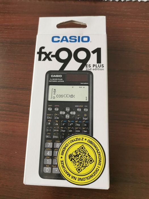 Kalkulator naukowy Casio.