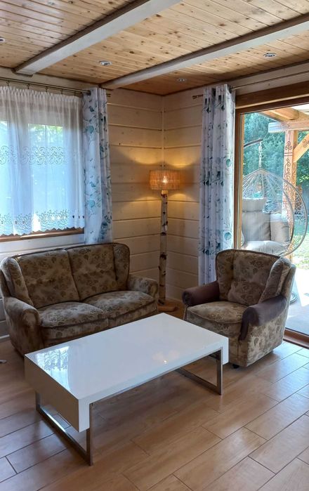 dom, domek, z jacuzzi, sauna, kominek, romantyczny weekend, relaks