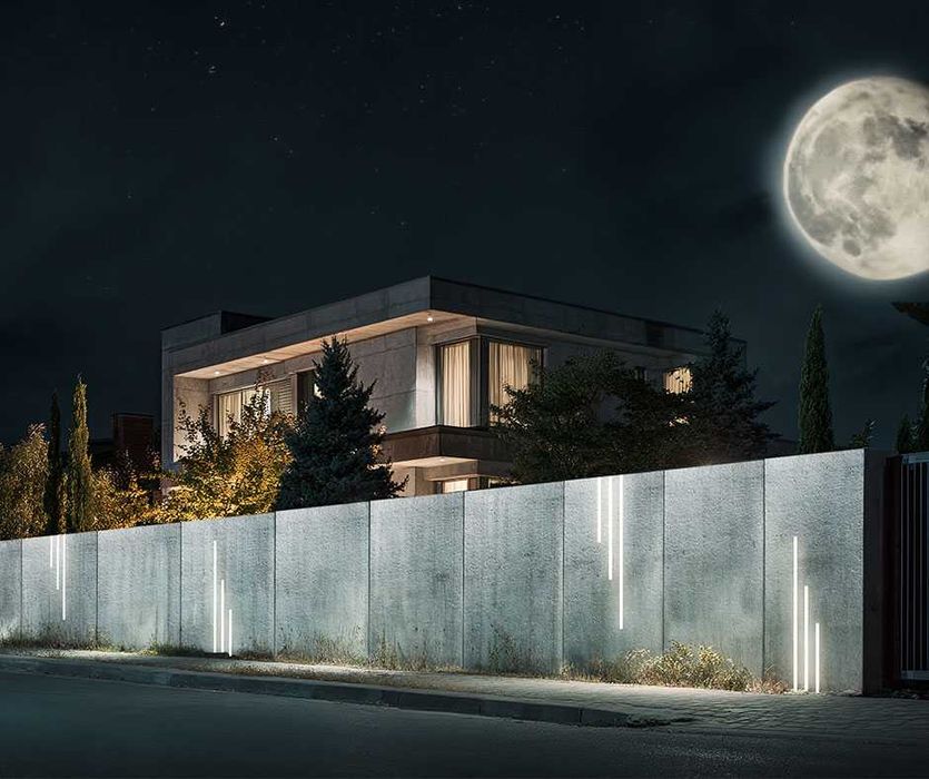 L-ki betonowe mury ogrodzeniowe STYROBUD