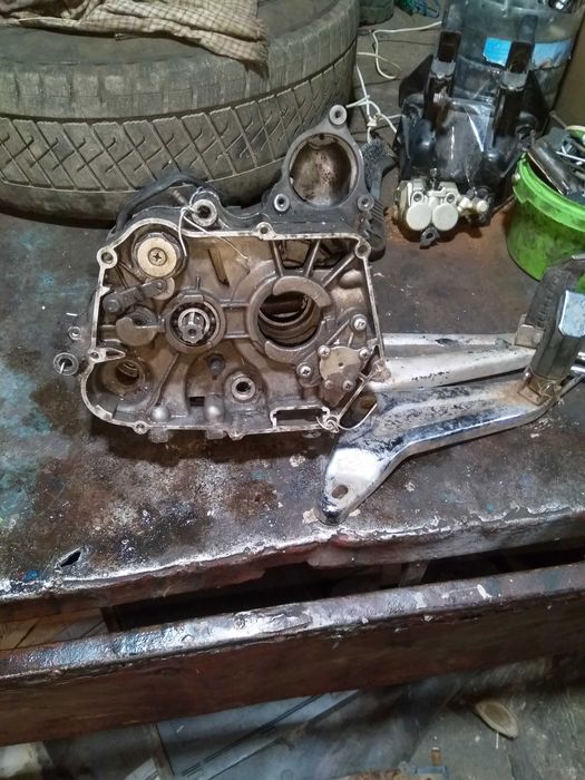 мото синий и велик