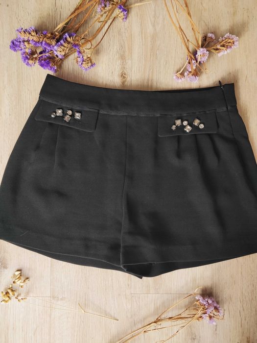 Calções pretos Zara