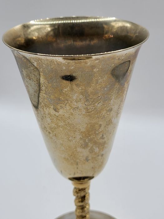 Pozlacane kielichy, 6 szt. Hiszpania