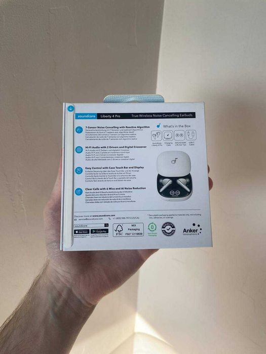 Навушники TWS Anker Soundcore Liberty 4 Pro (A3968)