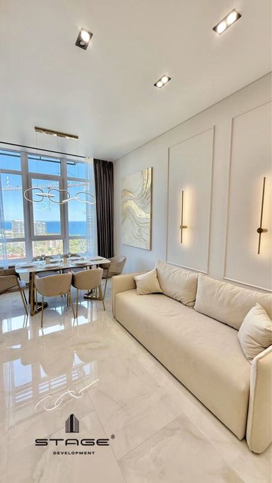 НОВАЯ 2к квартира с ВИДОМ НА МОРЕ •Аркадия • Атмосфера