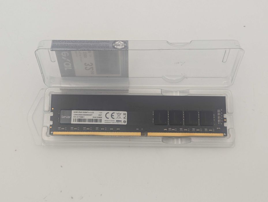 Lexar 32GB DDR4 3200MHz CL22 DIMM (LD4AU032G)