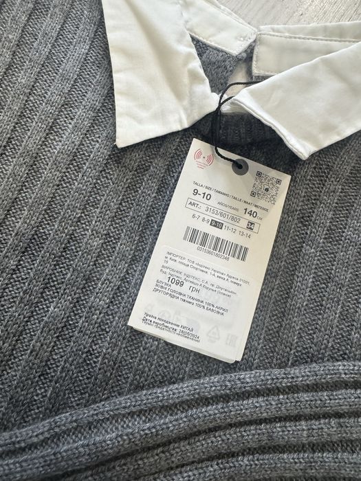 Светр блуза ZARA 9-10 140
