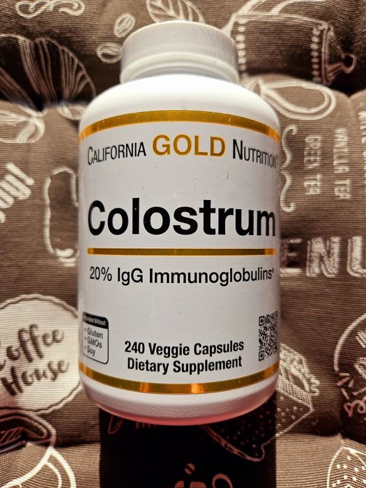 California Gold колострум молозиво colostrum імуноглобулін 240 капсул