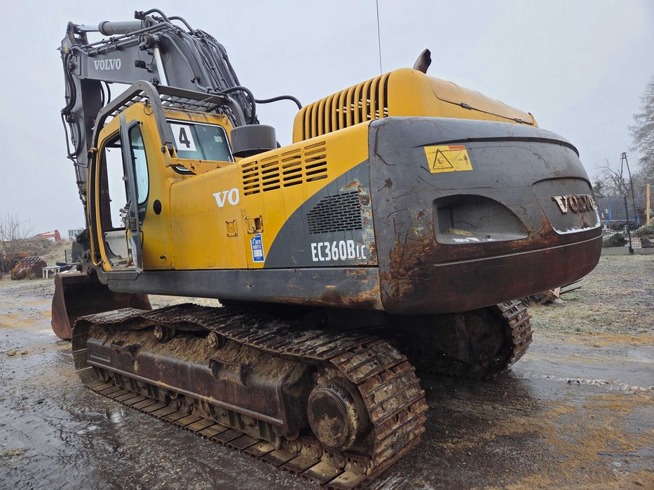 koparka Volvo ec 360 blc zwolnica reduktor obrotu wieniec silnik pompa