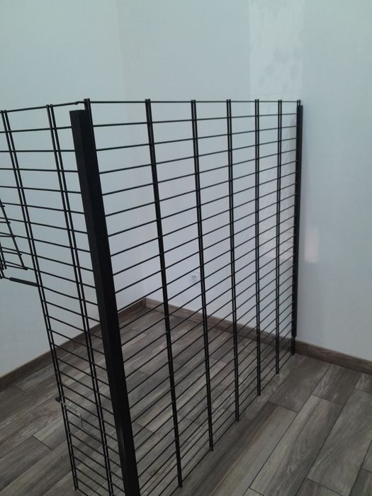 Kojec dla psa zwierząt zamykany narożny klatka