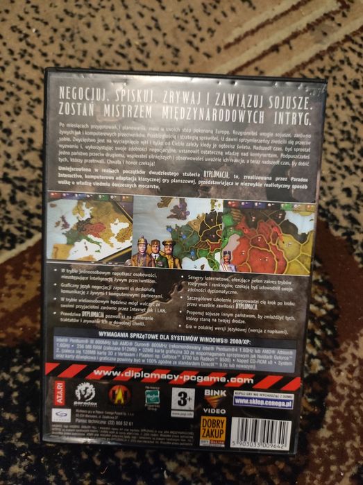 Gra dyplomacja wybrakowana 1 CD