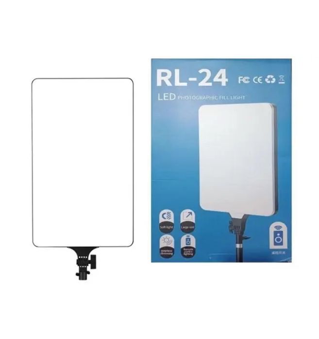 Ідеальні Прямоугольні LED лампи 2 штуки для фотостудии RL-24