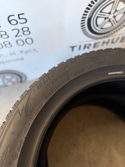 Зимові шини 235/50/19 Bridgestone Blizzak LM005, зимние шины резина R19