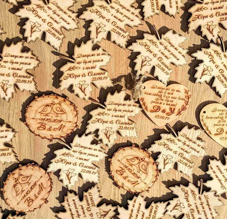 Магніти для гостей/ Весільні магніти/ Весільні подарунки