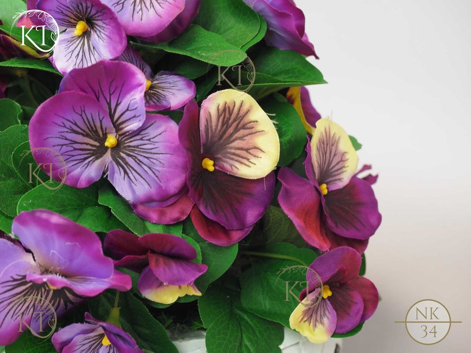 Stroik, Dekoracja, Bratki