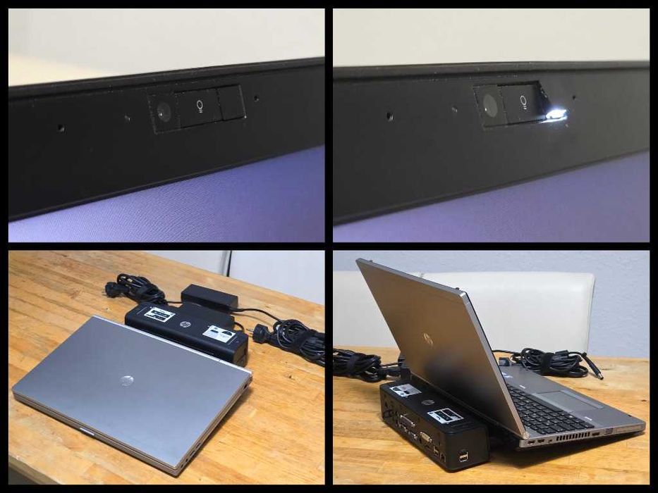 Ноутбук HP EliteBook 8570p, Intel Core i5, 8/128 SSD + док-станція.