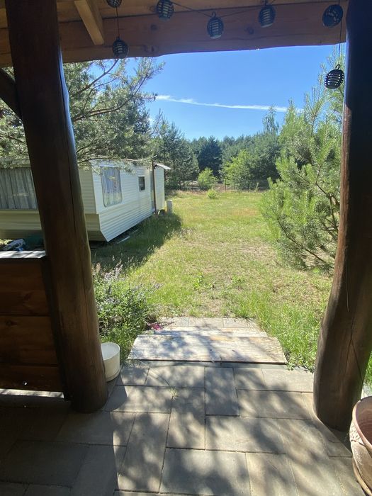 Działka budowlana 1106m² przy Lesie Państwowym | Blisko Jeziora Sumina | Prąd, Studnia, Domek, Altana - Widok 4