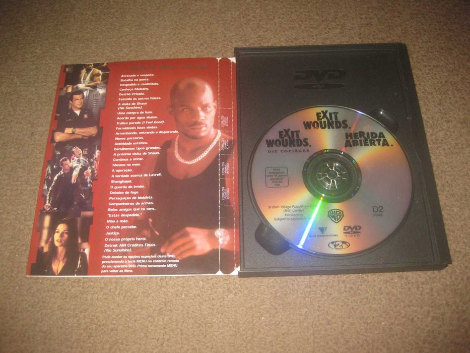 DVD "Fogo Cerrado" com Steven Seagal/Snapper!
