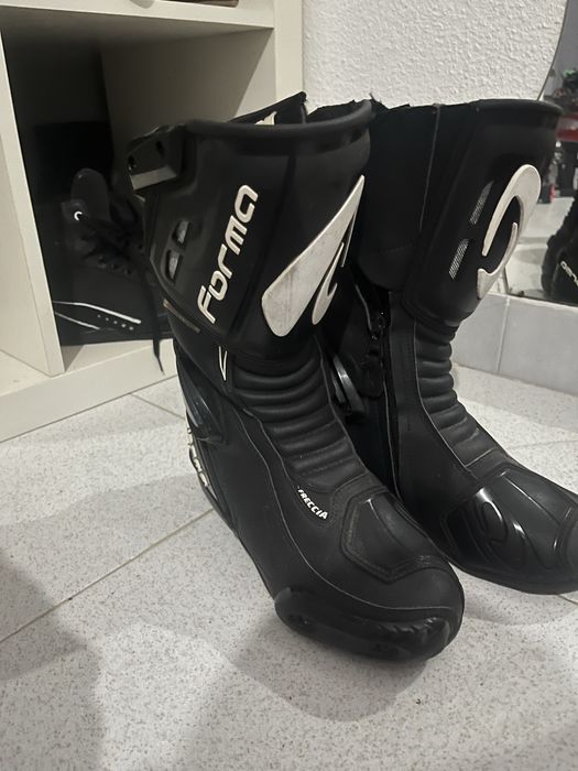 Botas motard forma