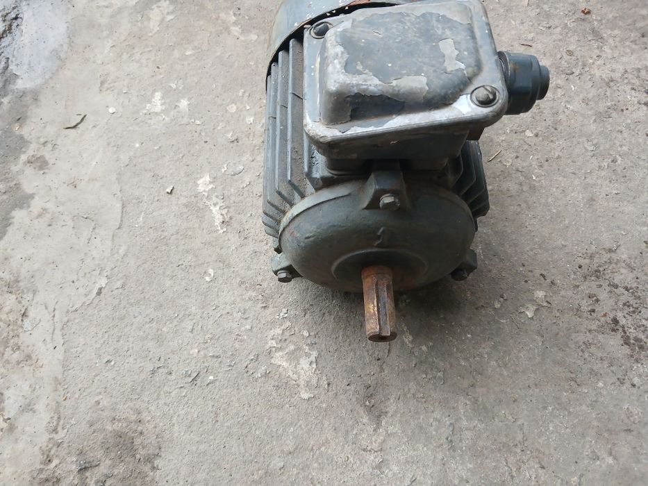 Продам електродвигун асинхронний. Потужність 0.55 квт. 1370 об.хв.