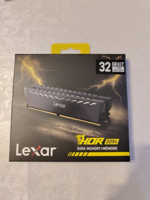 Lexar 32gb (2x16) DDR4 3200mhz cl16
