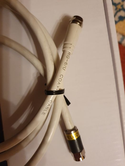 cabo de antena coaxial