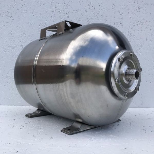 Бак нержавейка Гидроаккумулятор 50 літрів завальцований Польский