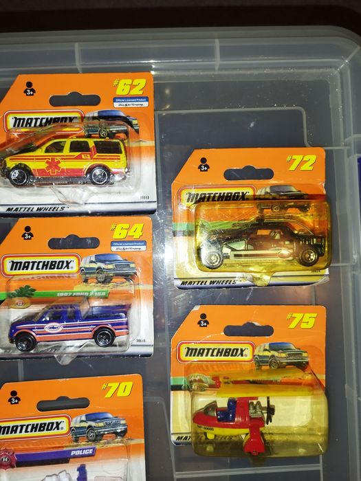 Lote de carros novos da matchbox