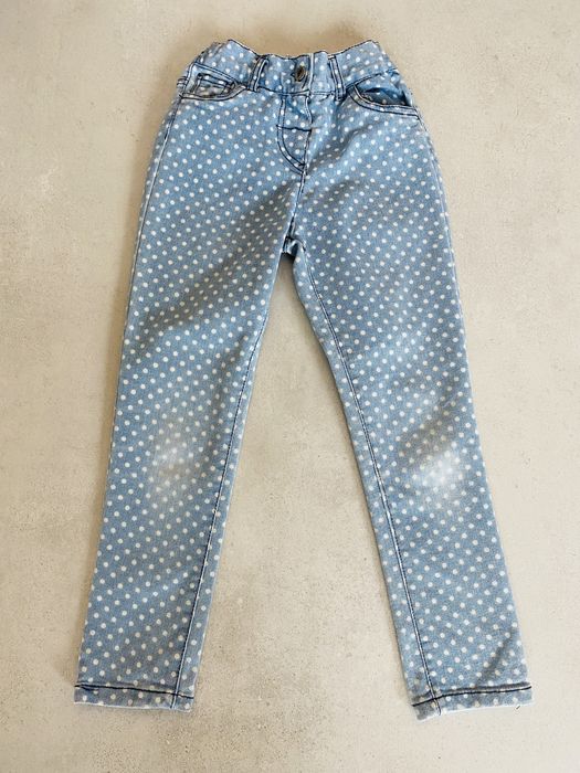 Jeansy dziewczęce r 122