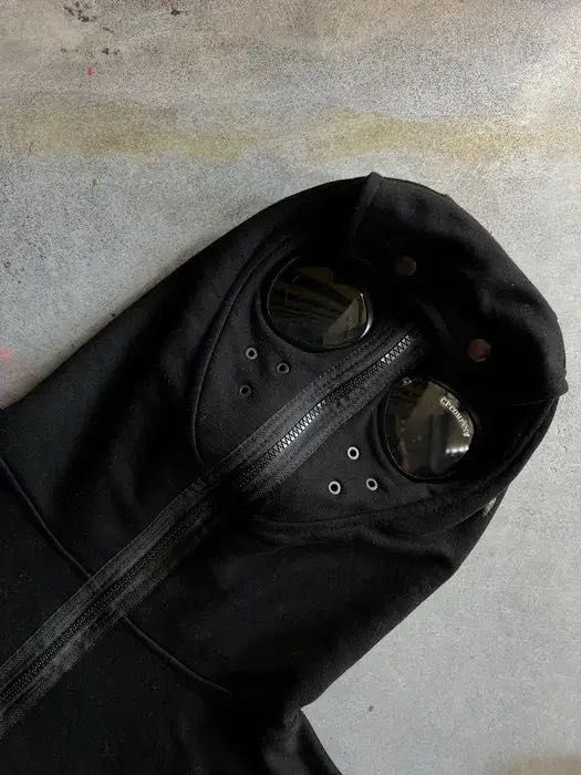 Зіп Худі CP Company Full / Чорна Кофта СП Компані / Толстовка Сіпіха