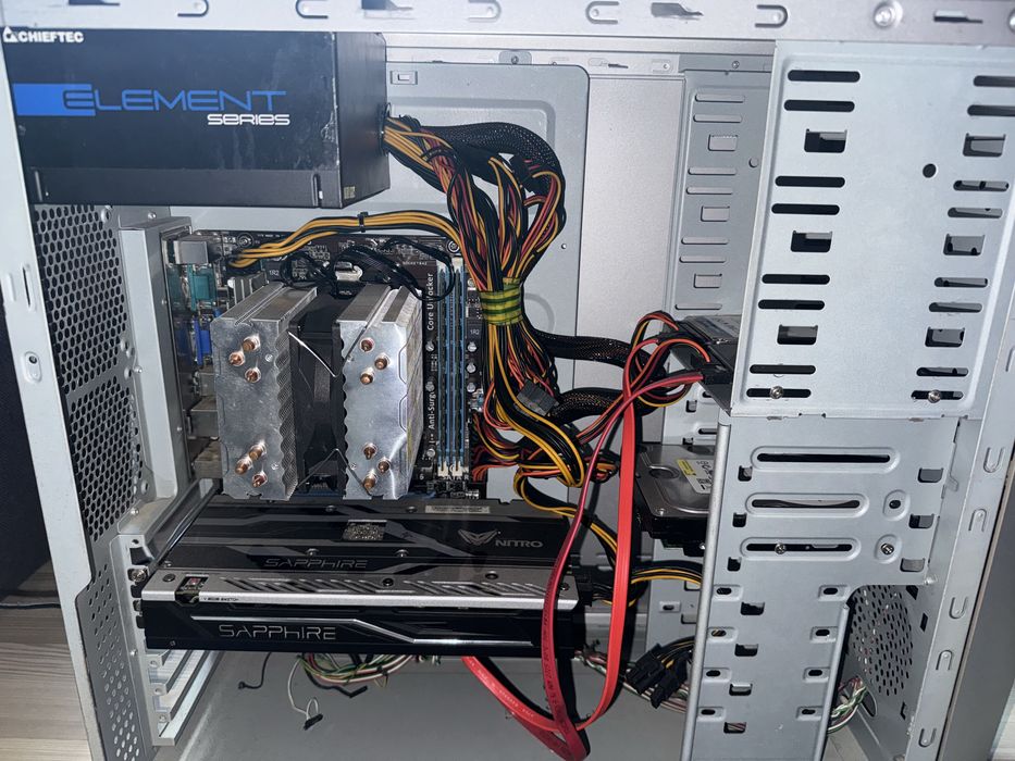 Продам ПК на amd fx 6350, 8gb, rx 480