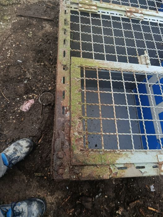 Gaiola transporte cães de caça – 4 compartimentos