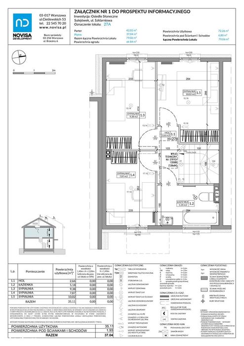 4-pokojowy dom 77m2 + ogródek Bez Prowizji