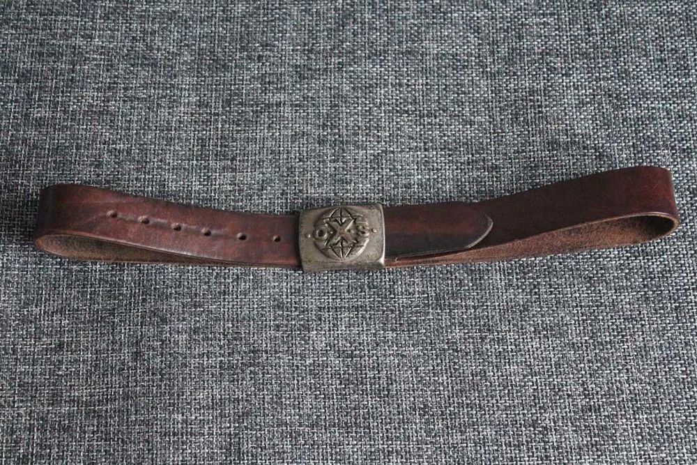 Ремінь шкіряний OXS Leather Belt Оригінал W31-38