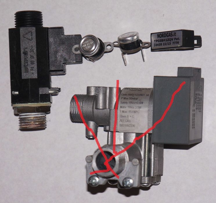 Газовая колонка Teplowest,Тепловест по запчастям.