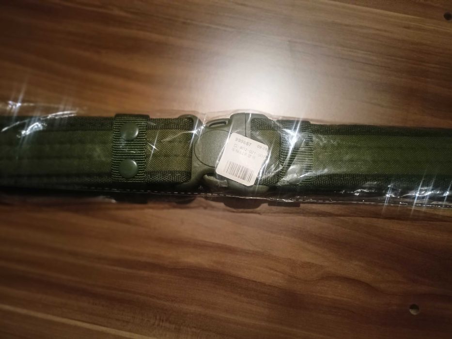 Pasek wojskowy zielony