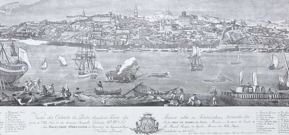 Gravura do Porto Sec. XVIII